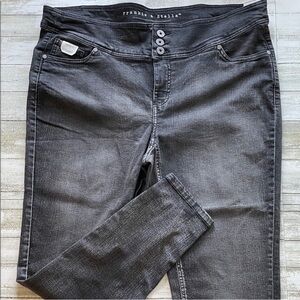 High Rise Charcoal Jeans